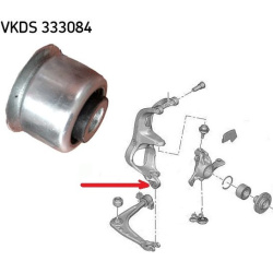 Sailentblokas priekinės šakės
                                SKF                                VKDS 333084, SKF, VKDS333