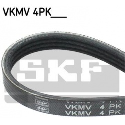 V formos rumbuoti diržai
SKF VKMV 4PK1110, SK