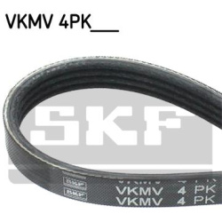 V formos rumbuoti diržai
                                SKF                                                VKMV 4PK724, SKF