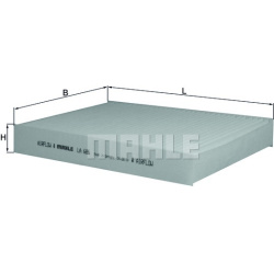 Filtras salono
                                MAHLE                                                LA686, MAHLE, LA686, auto