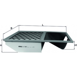 Filtras oro
                                MAHLE                                                LX3603, MAHLE, LX3603, auto 