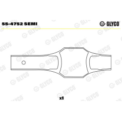 įvorės mažu galu, švaistiklis
                                GLYCO                                                55-475
