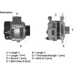LUCAS ELECTRICAL                                LRA02332, Nenurodytas gamintojas, LRA02332, auto detalė