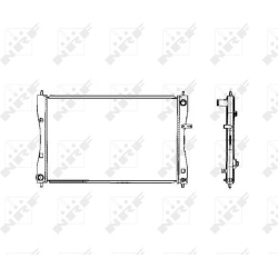 radiatorius, variklio aušinimas
NRF 53463, NRF, 53463, auto d