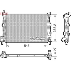 radiatorius, variklio aušinimas
                                DENSO                                                DRM4404