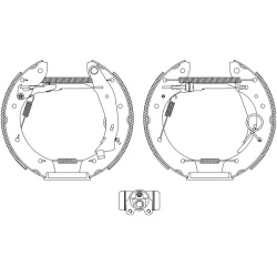 stabdžių trinkelių komplektas Shoe Kit Pro
                                MINTEX                                MSP140, N