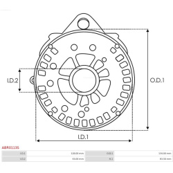 apsauginis dangtelis, kint. sr. generatorius Brand new AS-PL
                                ABR0113S, AS-PL, ABR0113S, auto 
