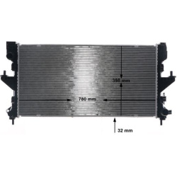 Aušinimo radiatorius
                                MAHLE                                                CR 2106 000S, MAHL