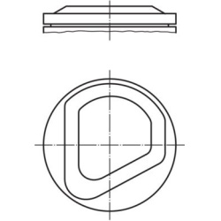 Stūmoklis
MAHLE 082 49 02, MAHLE, 0824902, au