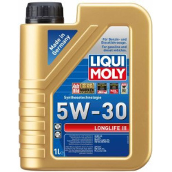 variklio alyva Longlife III 5W-30
                                LIQUI MOLY                                20820, LIQUI MOLY