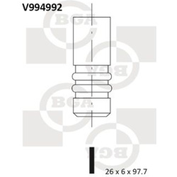 įsiurbimo vožtuvas
                                BGA                                V994992, BGA, V994992, auto detalė