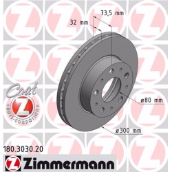 stabdžių diskas (1vnt) COAT Z
                                ZIMMERMANN                                                180