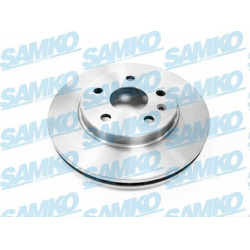 stabdžių diskas (1vnt) TOTAL COATED
                                SAMKO                                O1028VR, SAMKO, O1