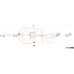 trosas, neautomatinė transmisija
                                COFLE                                92.2CB.FO019, Nenurody