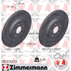 stabdžių diskas (1vnt) BLACK Z
                                ZIMMERMANN                                                29