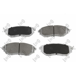 stabdžių trinkelių rinkinys, diskinis stabdys LORO
                                ABAKUS                                 