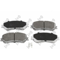 stabdžių trinkelių rinkinys, diskinis stabdys LORO
                                ABAKUS                                 