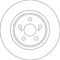 stabdžių diskas (1vnt)
TRW DF4641, TRW, DF46