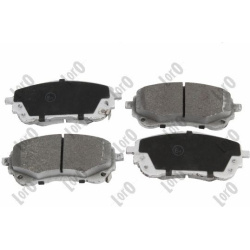 stabdžių trinkelių rinkinys, diskinis stabdys LORO
                                ABAKUS                                 