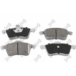 stabdžių trinkelių rinkinys, diskinis stabdys LORO
                                ABAKUS                                 