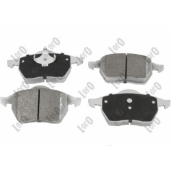 stabdžių trinkelių rinkinys, diskinis stabdys LORO
                                ABAKUS                                 