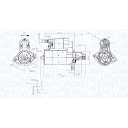 starteris
                                MAGNETI MARELLI                                063721535010, MAGNETI MARELLI, 06372