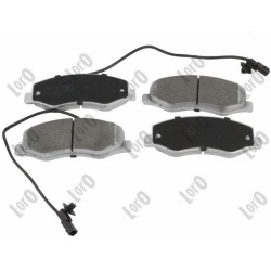 stabdžių trinkelių rinkinys, diskinis stabdys LORO
                                ABAKUS                                 