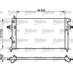 radiatorius, variklio aušinimas
                                VALEO                                                732549,