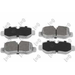 stabdžių trinkelių rinkinys, diskinis stabdys LORO
                                ABAKUS                                 