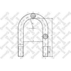 lingės spaustukas
                                STELLOX                                                84-64609-SX, STELLO