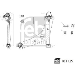 pakabos svirtis
                                FEBI BILSTEIN                                181129, FEBI BILSTEIN, 181129, a