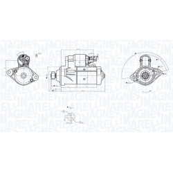 Starteris
                                MAGNETI MARELLI                                                063726156010, MAGNET