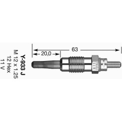 NGK                                D-POWER 25, NGK, D-POWER25, auto detalė