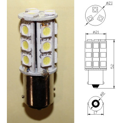 Lemputė auto
                                SCT - MANNOL                                                PY21W-LED18-SCT, SC