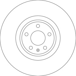 stabdžių diskas (1vnt) TRW SINGLE
                                DF6729S, TRW, DF6729S, auto detalė