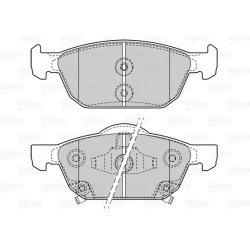 stabdžių trinkelių rinkinys, diskinis stabdys
                                VALEO                                601508,