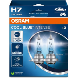 Osram lemputės H7 12V CoolBlue Intense NextGen kompl. 2vnt
                                OSRAM                            