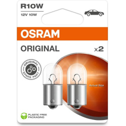 Osram lemputės R10W 12V BA15S UNV1 2vnt
                                OSRAM                                5008-2BL, OSRAM
