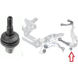 Šarnyras pakabos
                                LEMFÖRDER                                37349 01, LEMFÖRDER, 3734901, au