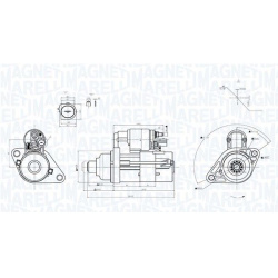 starteris
                                MAGNETI MARELLI                                                063725634010, MAGNET