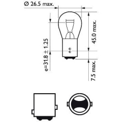PHILIPS                                12499LLECOB2, PHILIPS, 12499LLECOB2, auto detalė