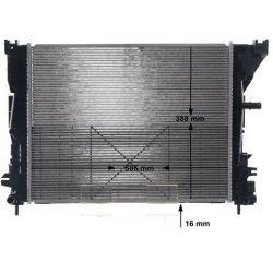Aušinimo radiatorius
                                MAHLE                                                CR 2264 000S, MAHL
