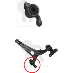 Sailentblokas priekinės šakės
                                IR Ispanija                                87-08550, IR Ispa