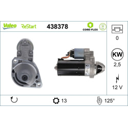 Starteris
                                VALEO                                                438378, VALEO, 438378, auto de