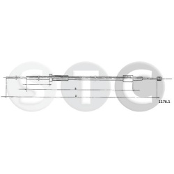 gaubto trosas
                                STC                                T481602, STC, T481602, auto detalė