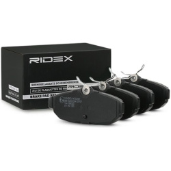 stabdžių trinkelių rinkinys, diskinis stabdys
                                RIDEX                                       