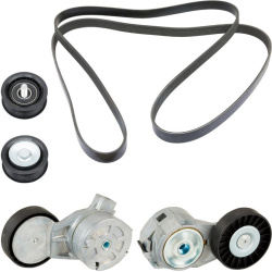 V formos rumbuotas diržas, komplektas
                                RIDEX                                                5