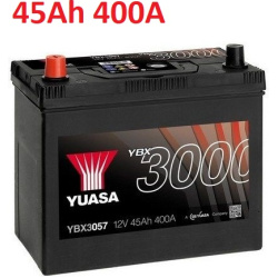 Akumuliatorius YUASA 45Ah 400A
                                YUASA                                                YBX3057, 
