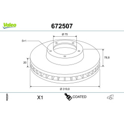 VALEO                                                672507, VALEO, 672507, auto detalė