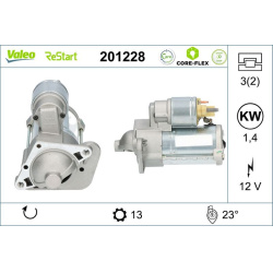 starteris VALEO CORE-FLEX
                                                201228, VALEO, 201228, auto detalė